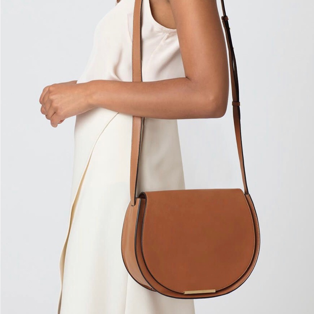 Cuyana Saddle Bag, Miele (camel) - discontinued - like new